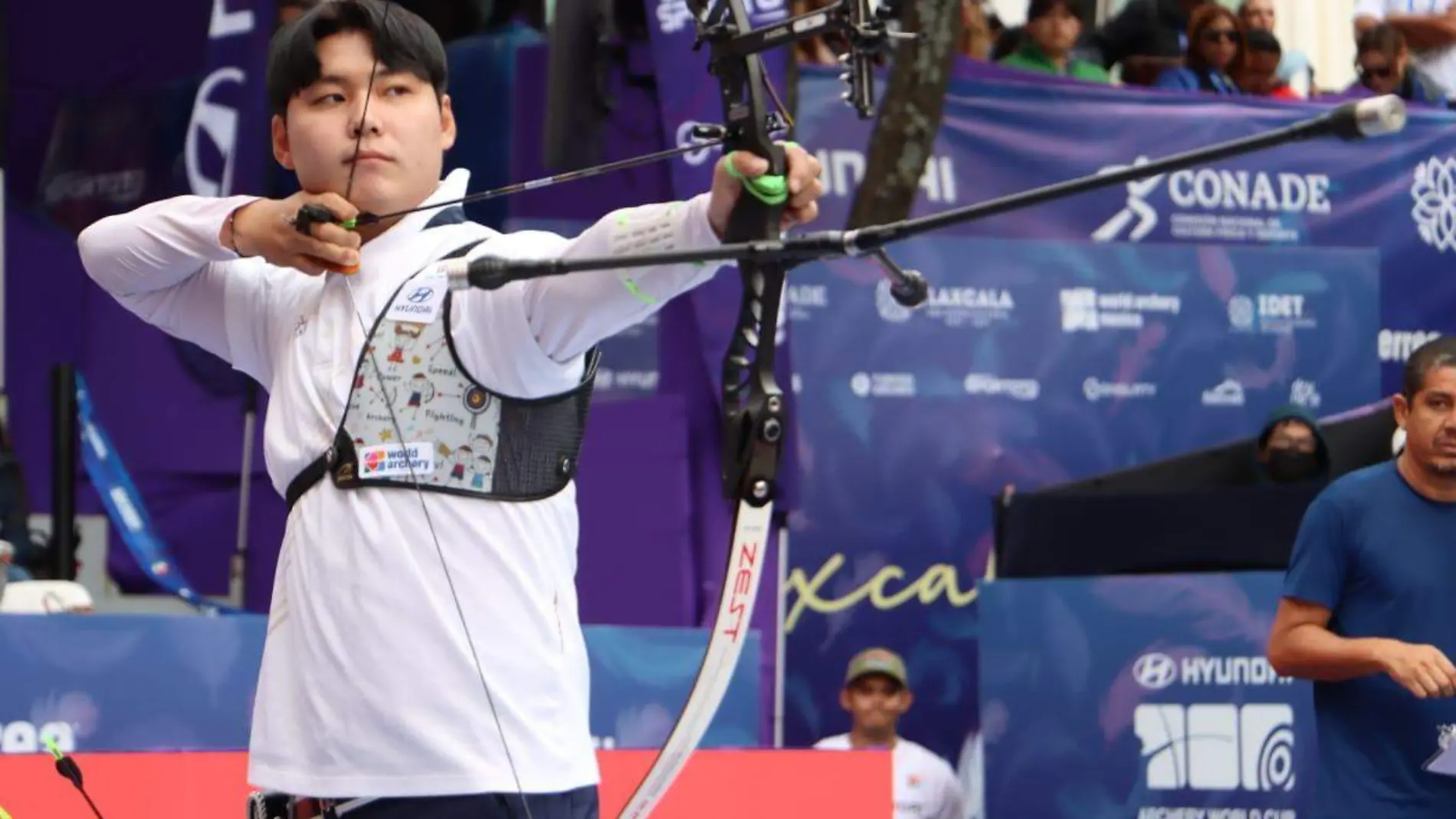 Gana Woojin Final de la Copa del Mundo de Tiro con Arco Tlaxcala 2024 3